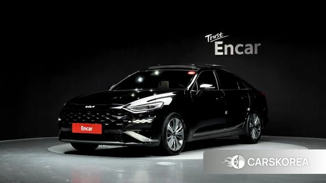 Kia K8 Hybrid 2023 Черный из Кореи