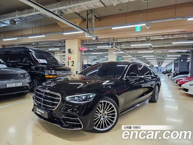 Mercedes-Benz S-Class W223 2024 Черный из Кореи