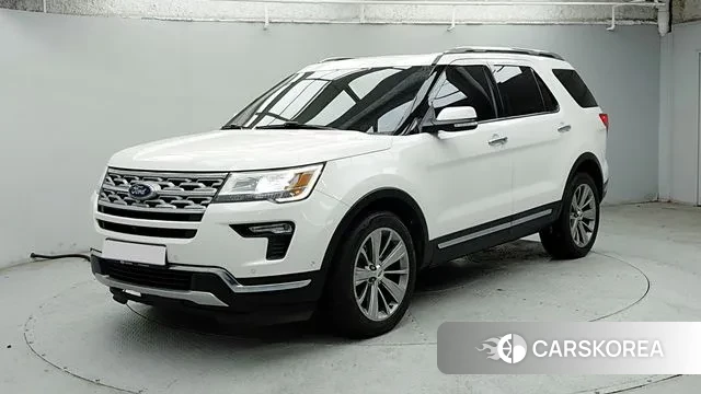 Ford Explorer 2018 Белый из Кореи