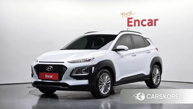 Hyundai Kona 2018 Белый из Кореи