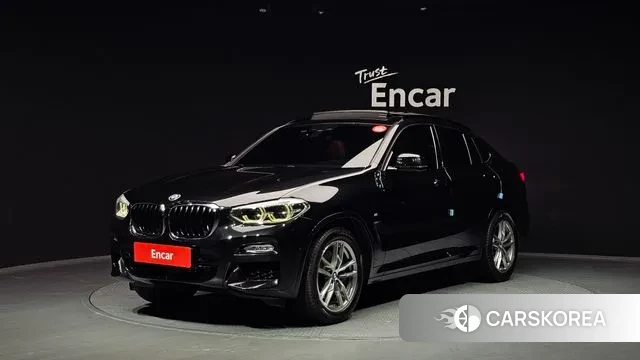 BMW X4 (G02) 2018 Черный из Кореи