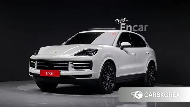 Porsche Cayenne (PO536) 2024 Белый из Кореи