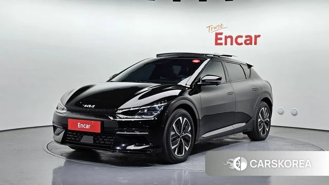 Kia EV6 2022 Черный из Кореи