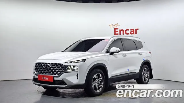 Hyundai The New Santa Fe 2021 Белый из Кореи