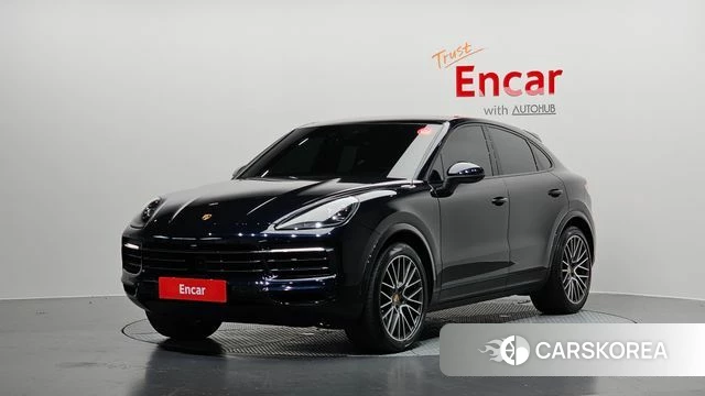 Porsche Cayenne (PO536) 2022 Синий из Кореи