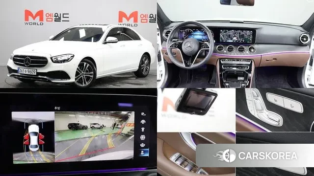 Mercedes-Benz E-Class W213 2023 Белый из Кореи