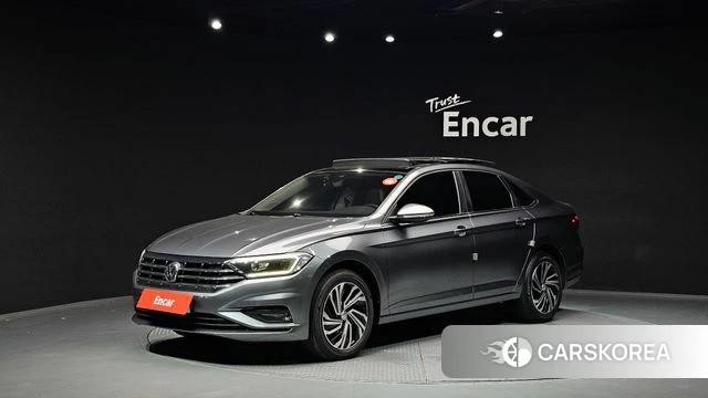 Volkswagen 7th Generation of Jetta 2021 Серый из Кореи