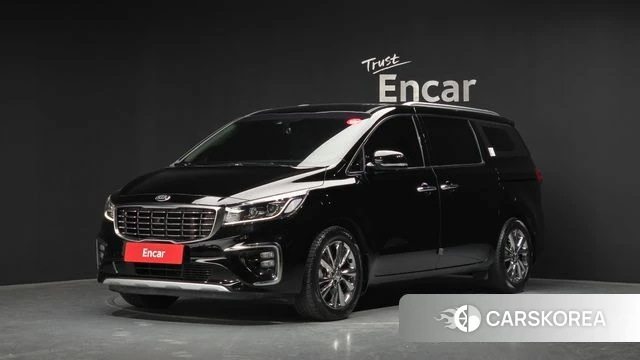 Kia The New Carnival 2019 Черный из Кореи