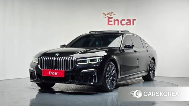 BMW 7 Series (G11) 2021 Черный из Кореи