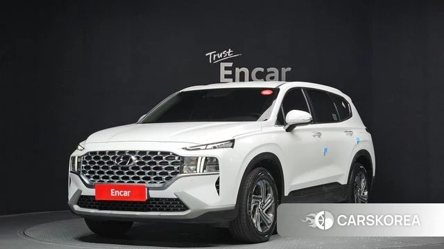 Hyundai The New Santa Fe 2021 Белый из Кореи