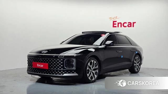 Hyundai Grandeur Hybrid (GN7) 2023 Черный из Кореи