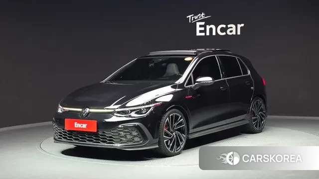 Volkswagen Golf 8th Generation 2023 Черный из Кореи