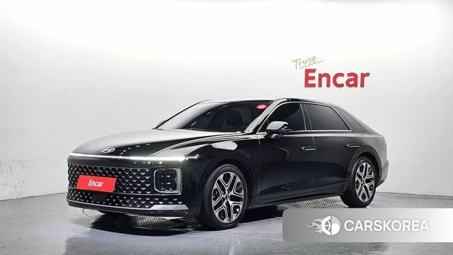 Hyundai Grandeur (GN7) 2023 Черный из Кореи