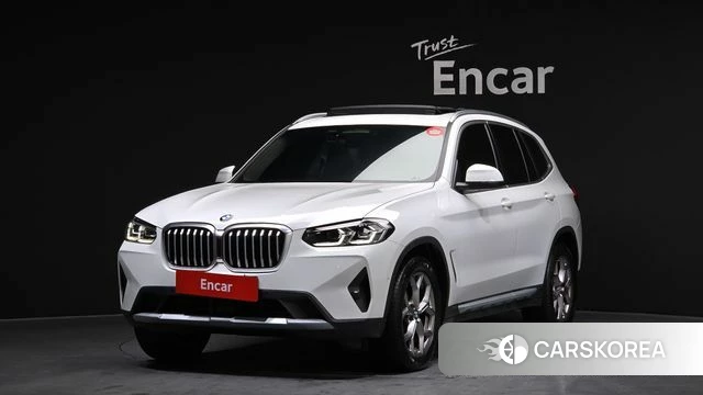 BMW X3 (G01) 2022 Белый из Кореи