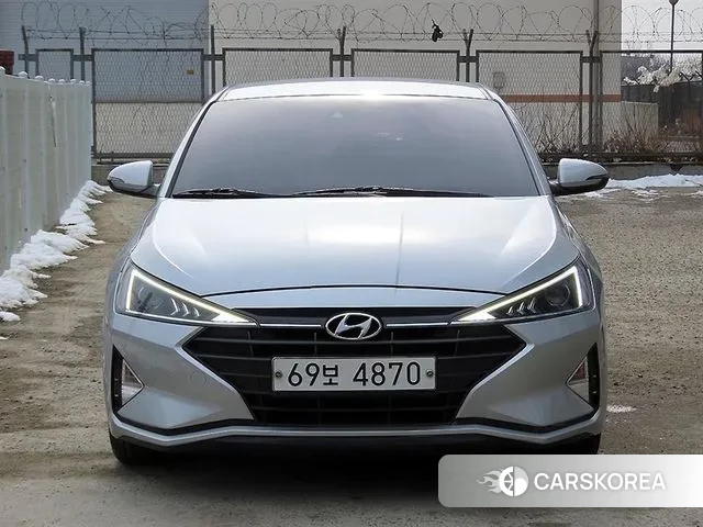 Hyundai The New Avante AD 2018 Серебряный из Кореи