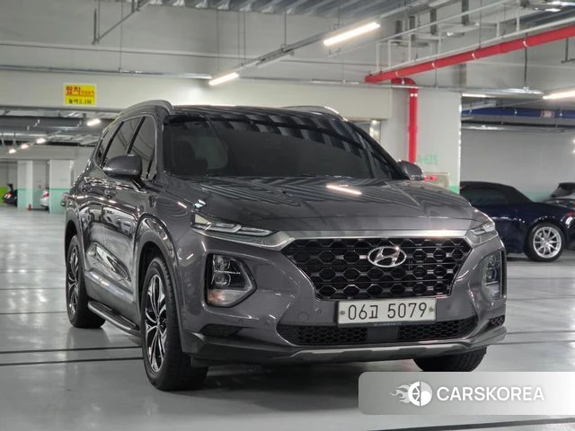 Hyundai Santa Fe TM 2018 Серый из Кореи