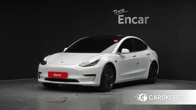 Tesla Model 3 2020 Белый из Кореи