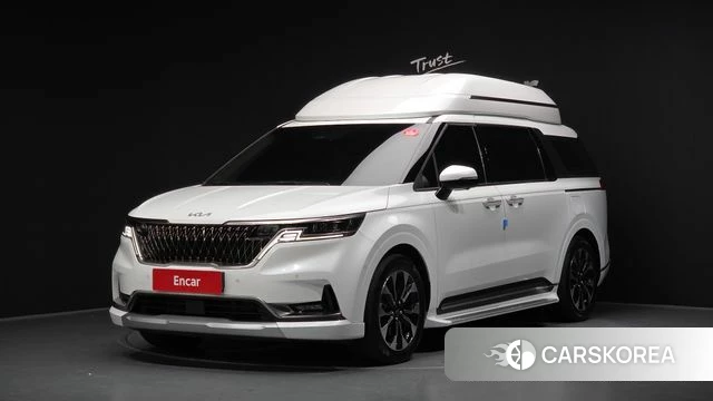 Kia Carnival 4th generation 2022 Белый из Кореи