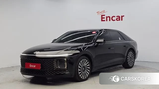 Hyundai Grandeur Hybrid (GN7) 2023 Черный из Кореи