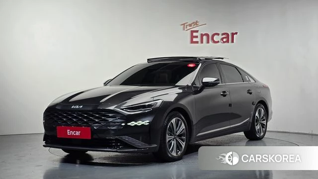 Kia K8 Hybrid 2022 Серый из Кореи