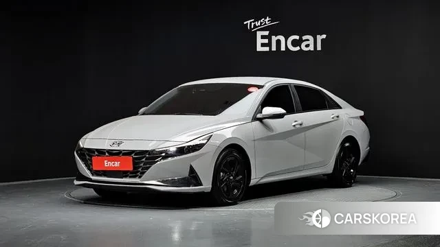 Hyundai Avante Hybrid (CN7) 2021 Серый из Кореи