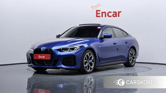 BMW i4 2023 Синий из Кореи