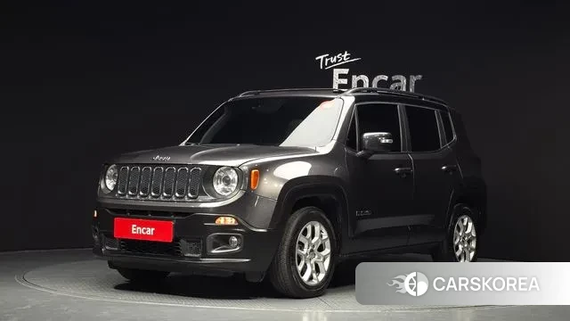 Jeep Renegade 2018 Серый из Кореи