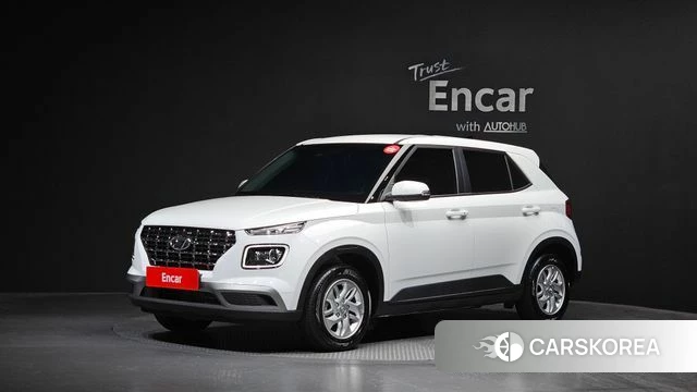 Hyundai Venue 2023 Белый из Кореи