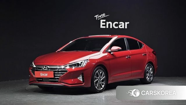 Hyundai The New Avante AD 2019 Красный из Кореи
