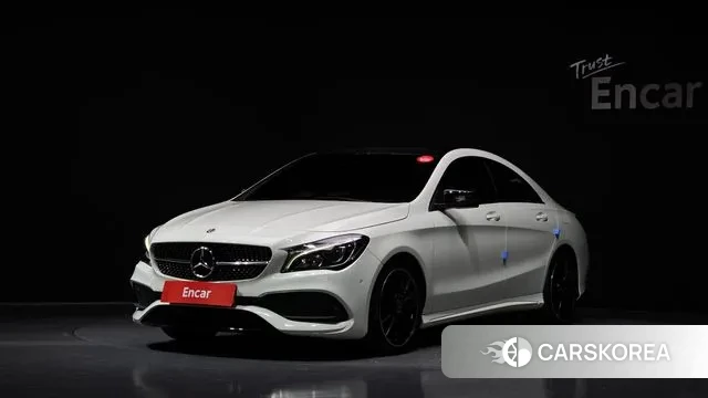 Mercedes-Benz CLA-Class C117 2018 Белый из Кореи