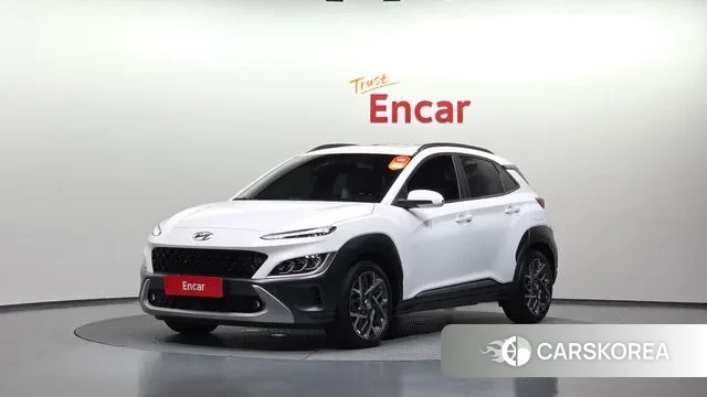 Hyundai The New Kona Hybrid 2021 Белый из Кореи