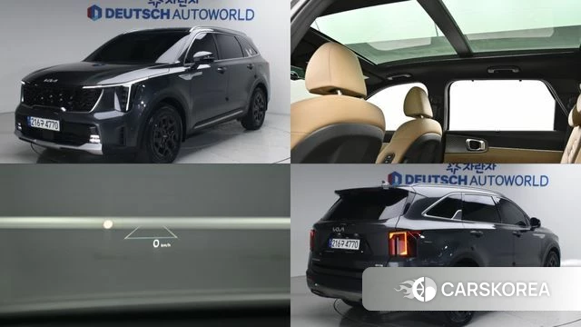 Kia The New Sorento 4th Generation 2023 Серый из Кореи