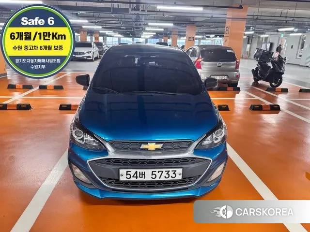 Chevrolet (GM Daewoo) The New Spark 2018 Синий из Кореи