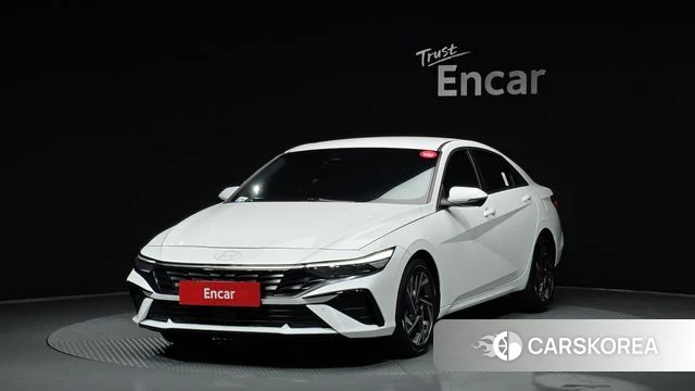 Hyundai The New Avante (CN7) 2024 Белый из Кореи
