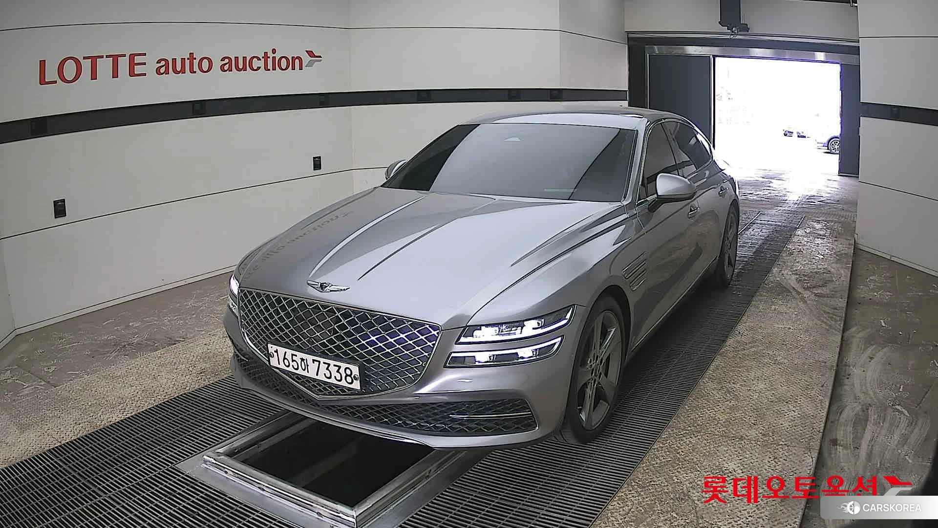 Hyundai G80 2022 Saville Silver из Кореи