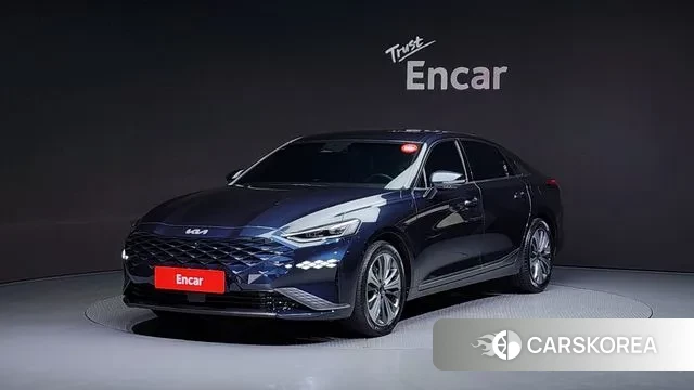 Kia K8 Hybrid 2022 Синий из Кореи