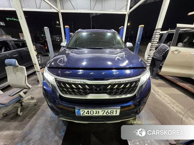 Kia Seltos 2020 Синий из Кореи