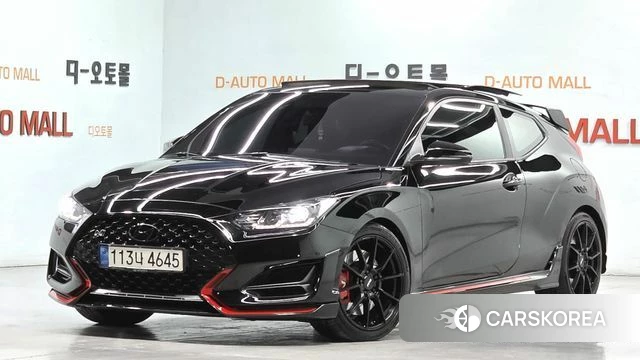 Hyundai Veloster (JS) 2019 Черный из Кореи