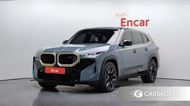 BMW XM (G09) 2023 Небесно-голубой из Кореи