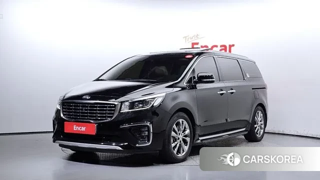 Kia The New Carnival 2018 Черный из Кореи