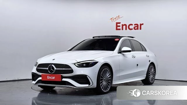 Mercedes-Benz C-Class W206 2022 Белый из Кореи