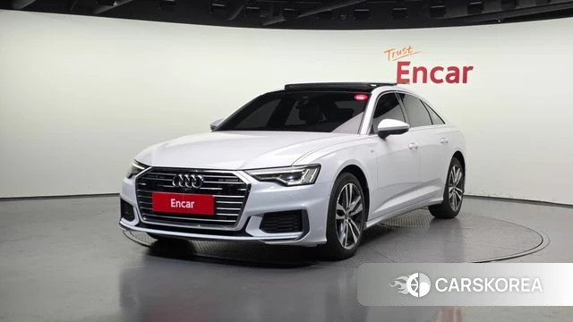 Audi A6 (C8) 2022 Белый из Кореи