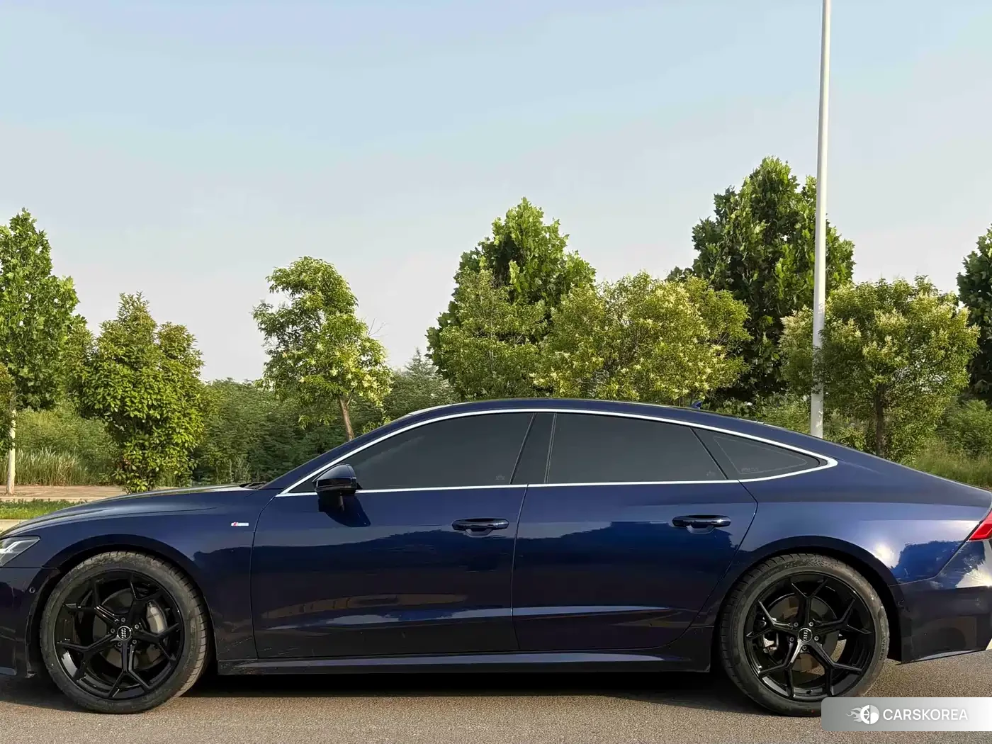 Audi A7 2021 Синий из Китая