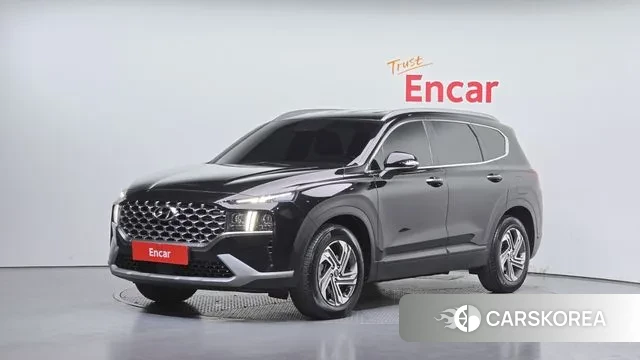 Hyundai The New Santa Fe 2022 Черный из Кореи