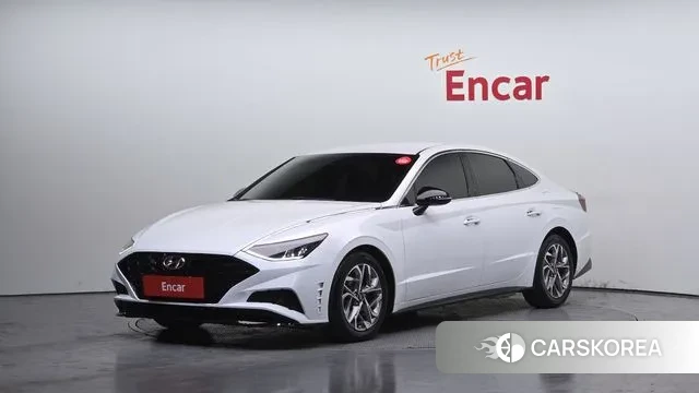 Hyundai Sonata (DN8) 2019 Белый из Кореи