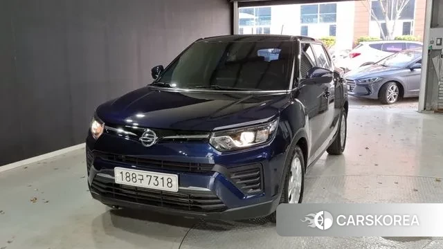 Ssangyong Berry New Tivoli 2021 Синий из Кореи