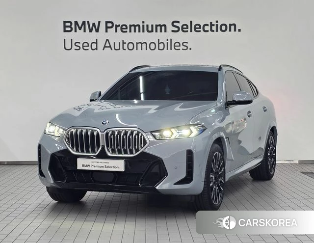 BMW X6 (G06) 2025 Серебристо-серый из Кореи