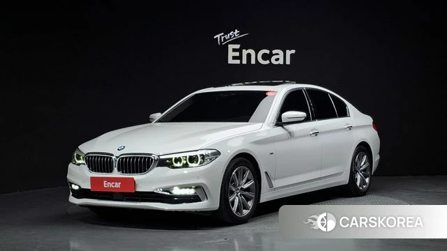 BMW 5 Series (G30) 2018 Белый из Кореи
