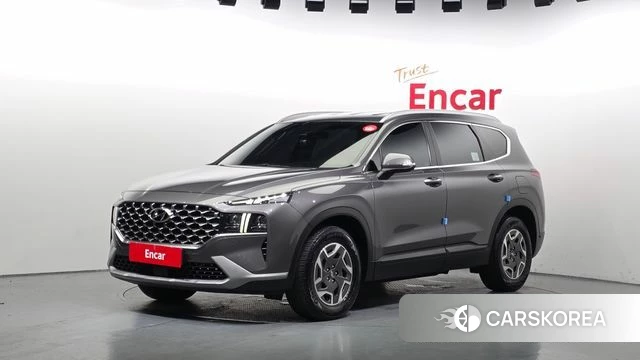 Hyundai The New Santa Fe 2022 Серый из Кореи