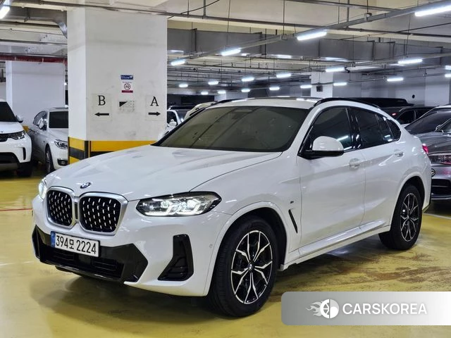 BMW X4 (G02) 2022 Белый из Кореи